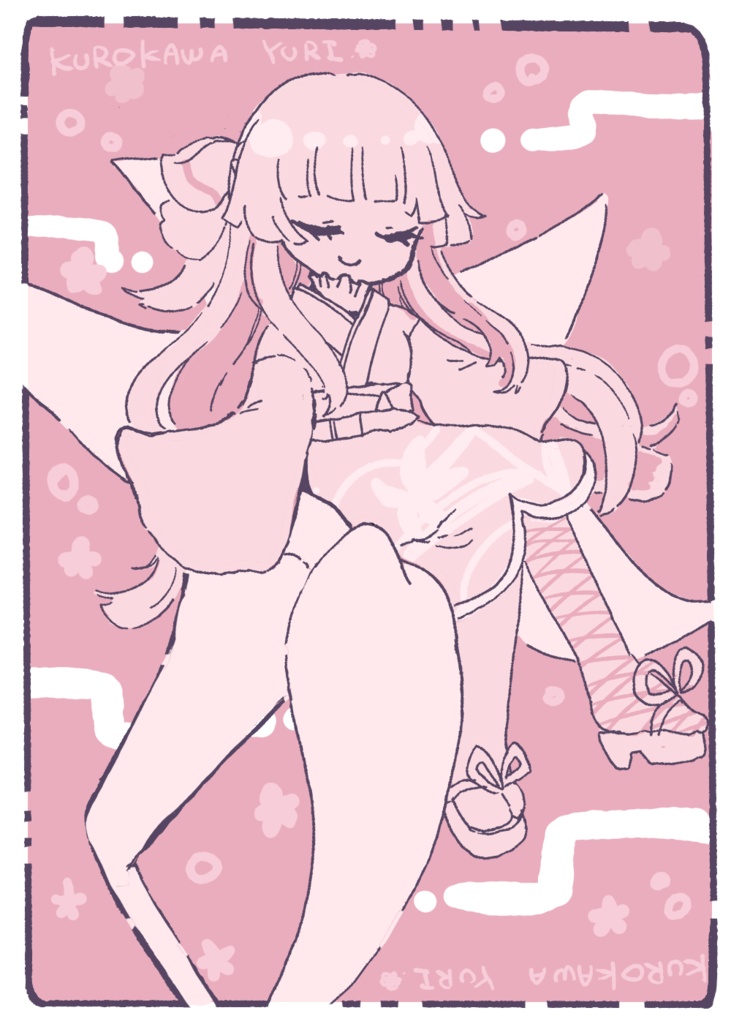 【Vtuber】くろかわ由理 令和トートバック