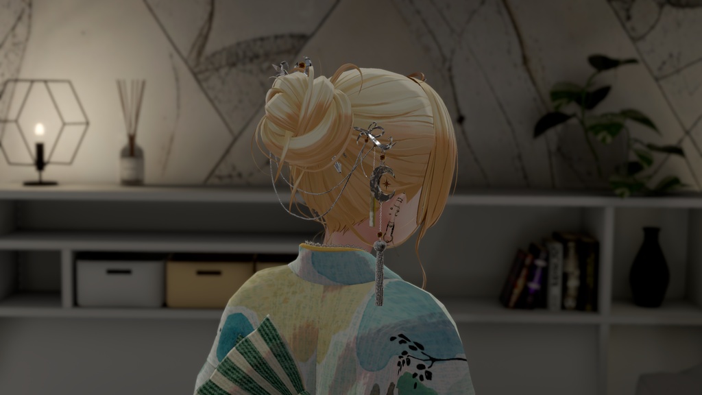 【✨セール中✨】月影結び【アップヘア向けアクセサリー】