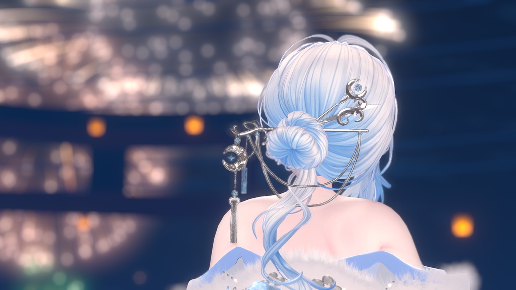 【✨セール中✨】月影結び【アップヘア向けアクセサリー】