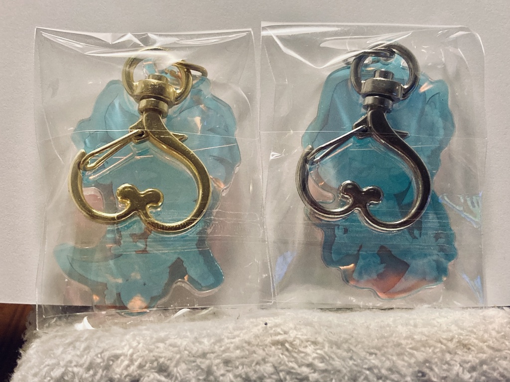 FLO オーロラアクリルキーホルダー