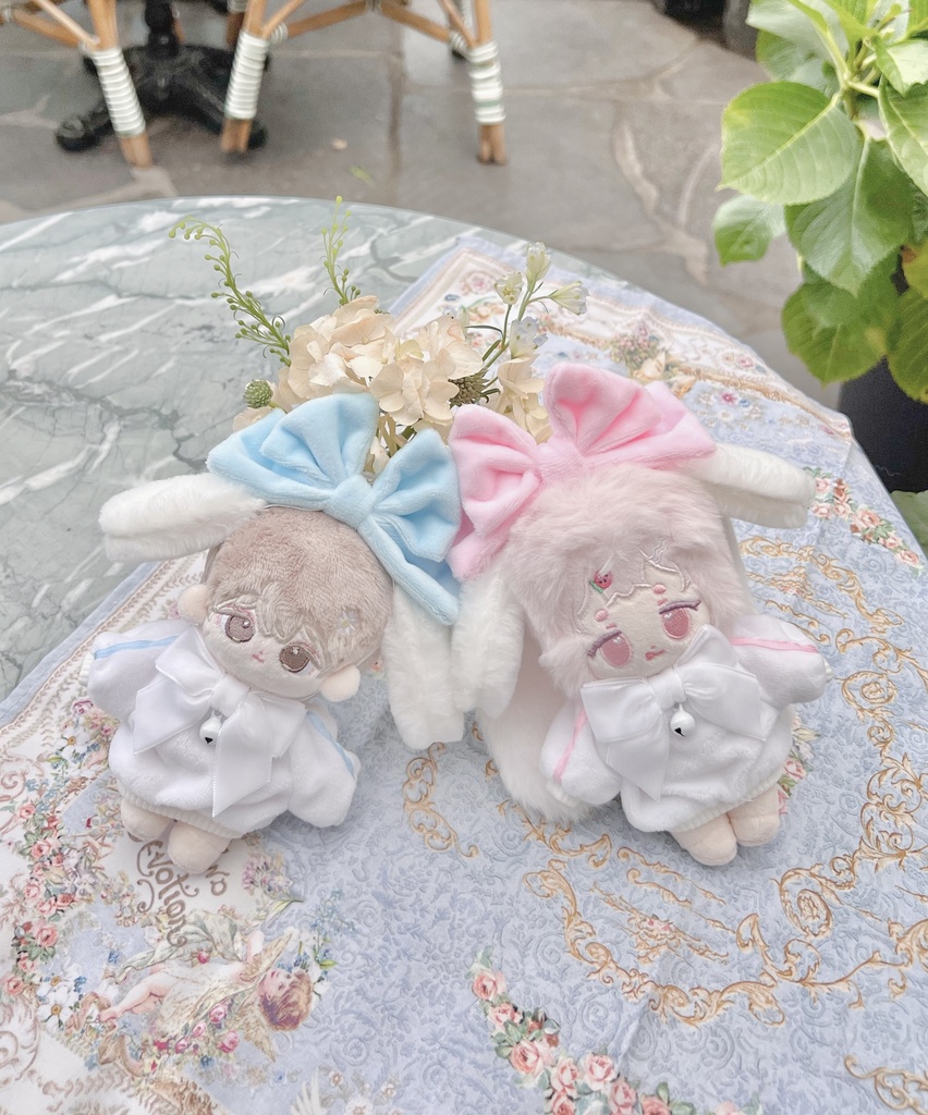 【10cmぬい服】Track Bunny(トラックバニー)🐰 うさ耳スウェットセット