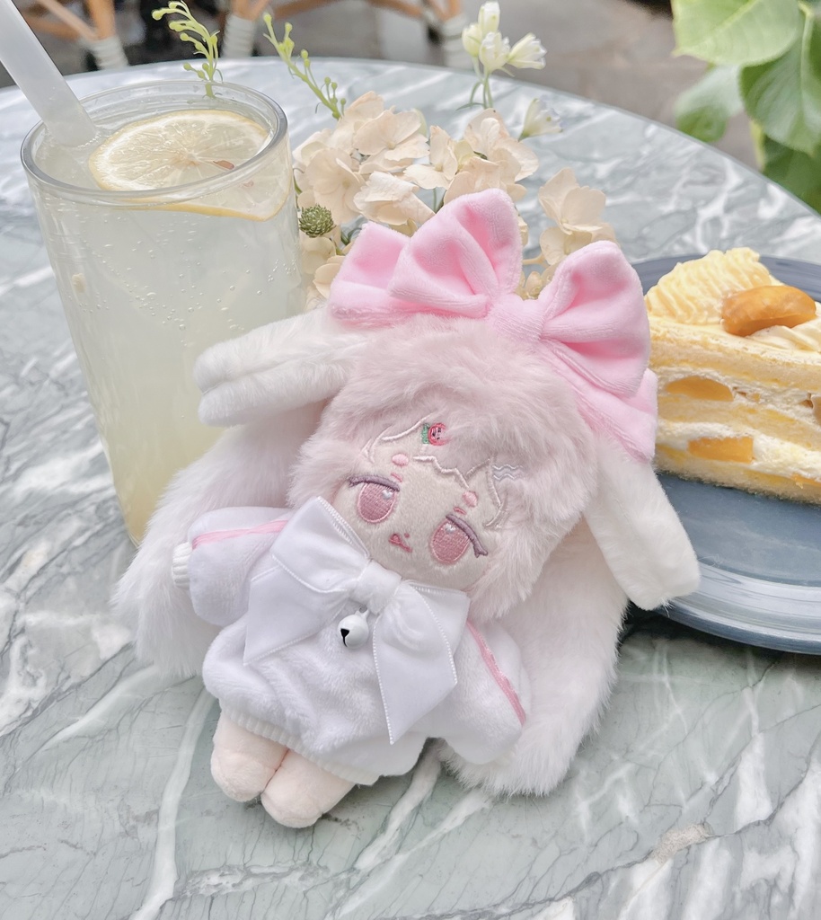 【10cmぬい服】Track Bunny(トラックバニー)🐰 うさ耳スウェットセット