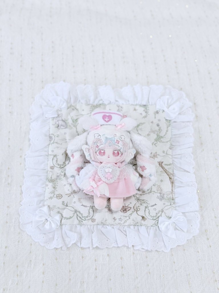 ぬいぐるみ&小物用 フリルマルチマット(S・M)