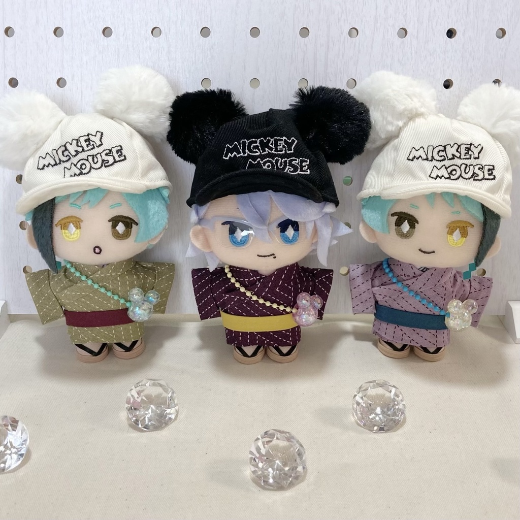 【ぬい服】10cmマスコット用 浴衣(着物)セット