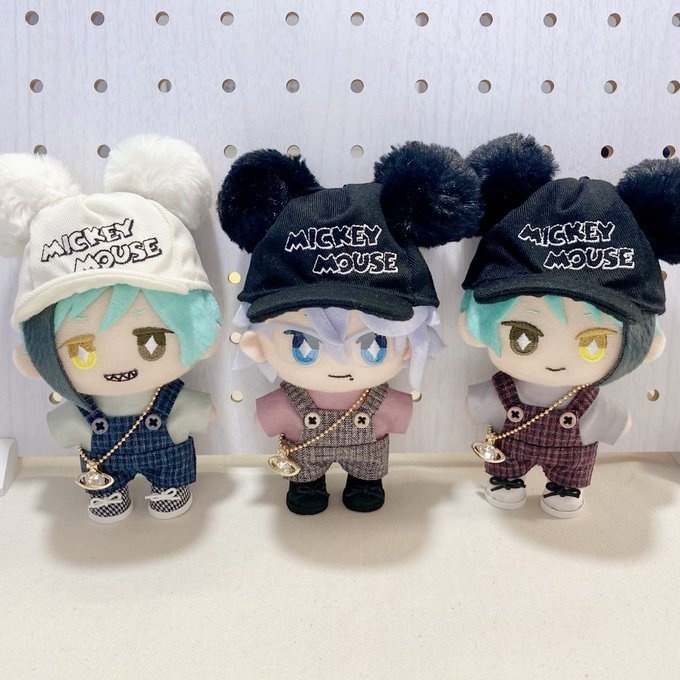 【ぬい服】10cmマスコット用 ツイードチェックセット