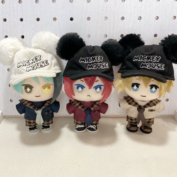 【ぬい服】10cmマスコット用 セーラーセット(ブラウンチェック)