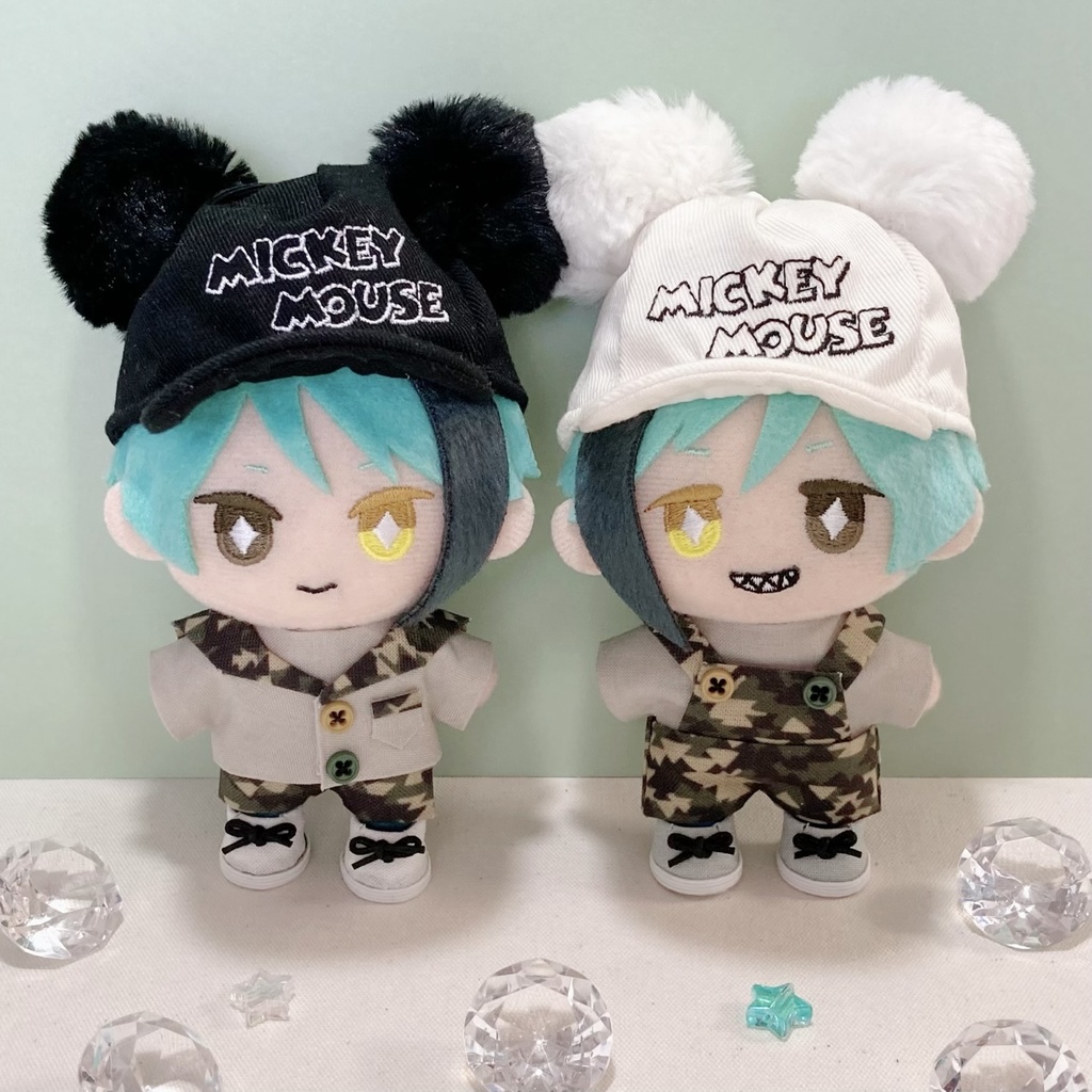 【ぬい服】10cmマスコット用 お揃いコーデセット(迷彩柄)