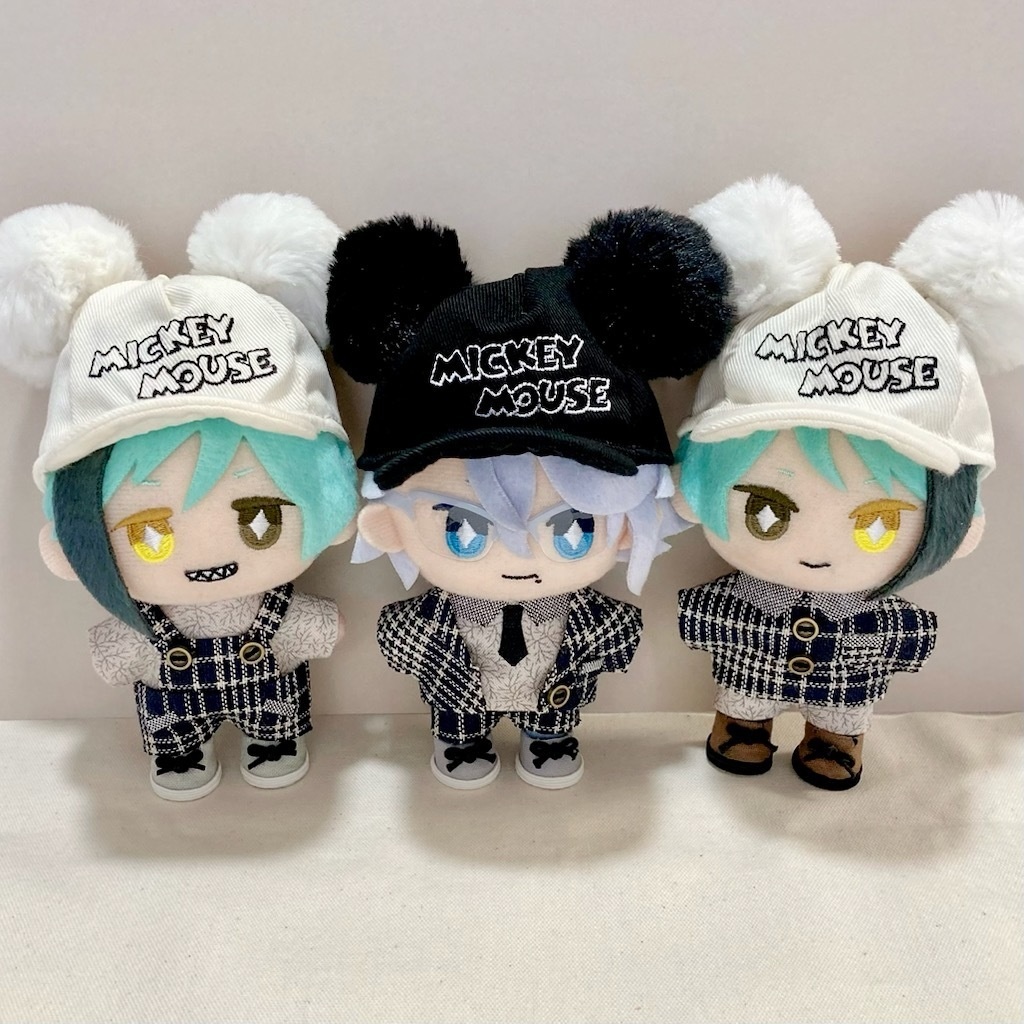 【ぬい服】10cmマスコット用 ツイードチェックセット