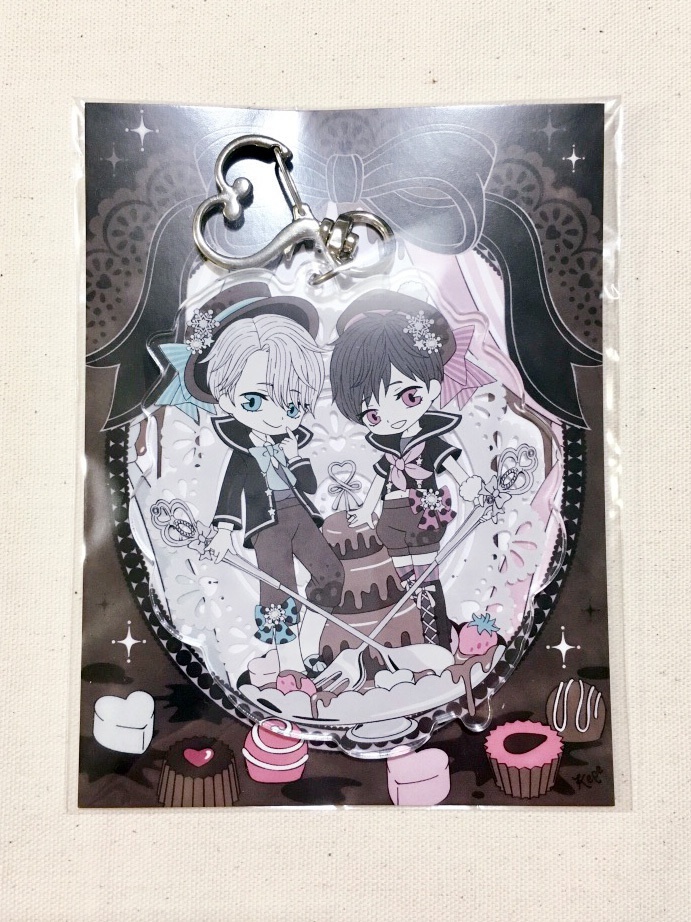 【YOI】Be My Valentine!アクリルキーホルダー(ヴィク勇)