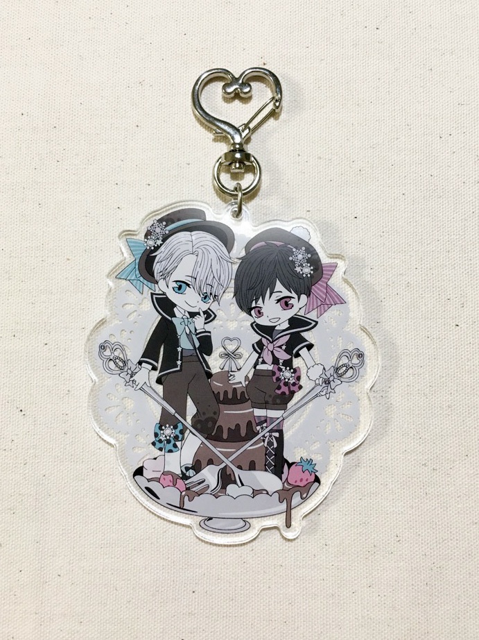 Yoi Be My Valentine アクリルキーホルダー ヴィク勇 Poche Booth