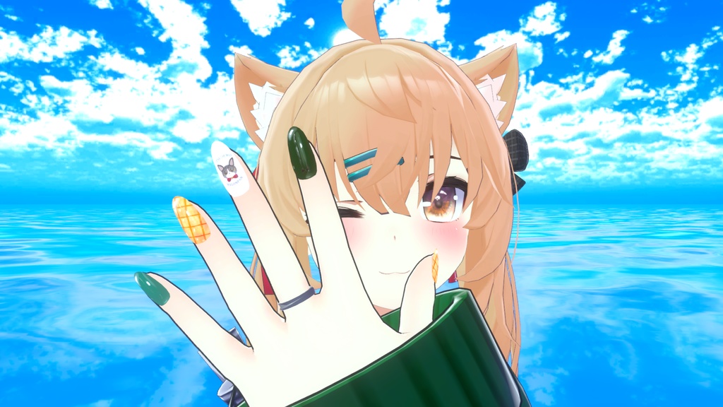 【MDollnail対応】いつでもメロンパン|ネイルテクスチャ