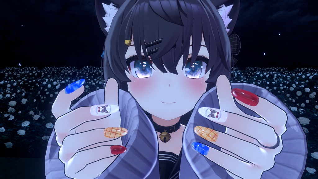 【セフィラ】アイテクスチャ-Flower|エミッションマスク入り