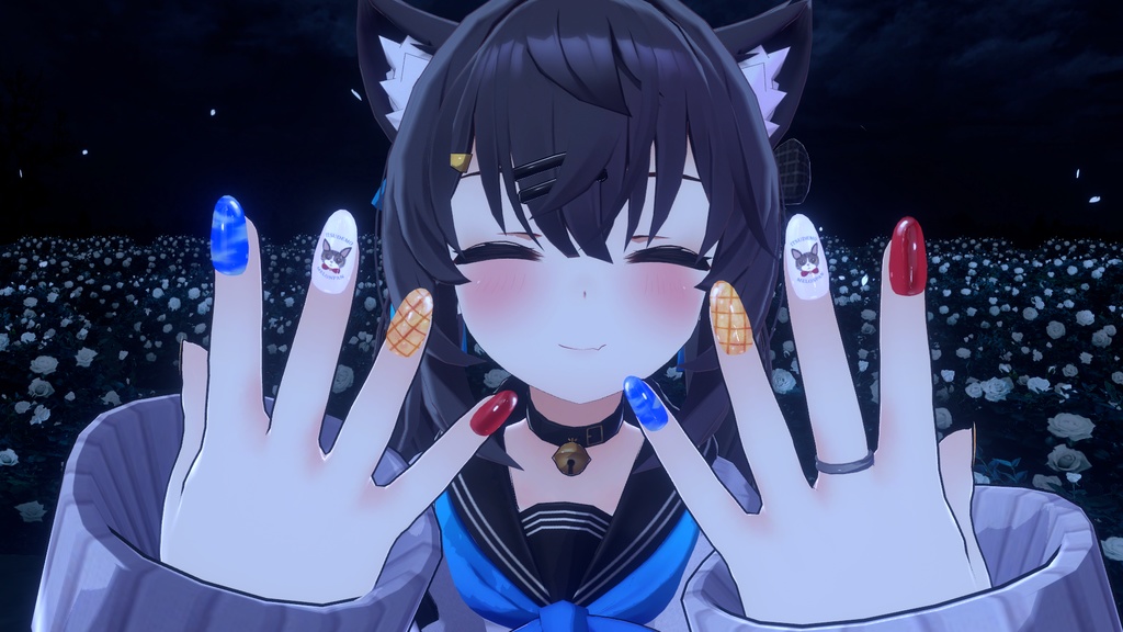 【セフィラ・カリン・ファルリア対応】メロンパンネイル《MDollnail対応》