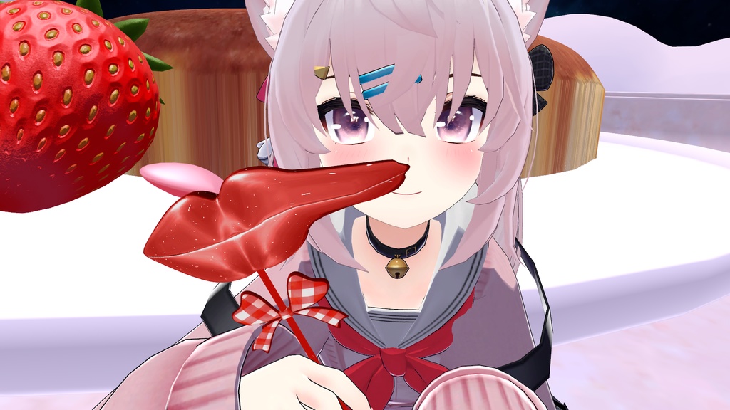 【のびーる】もちもちロリポップ-くちびる【physbone対応】