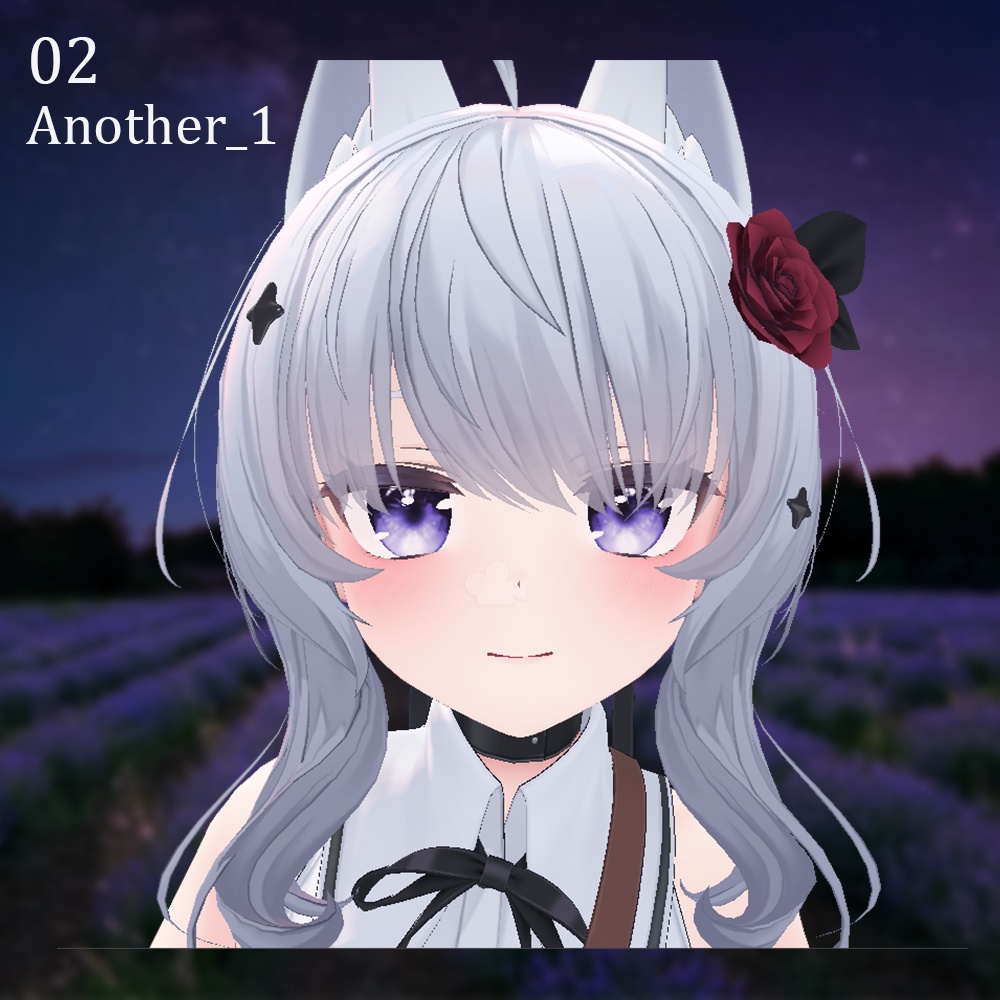 【シアン】ぱっちりアイテクスチャ|エミッションマスク入り