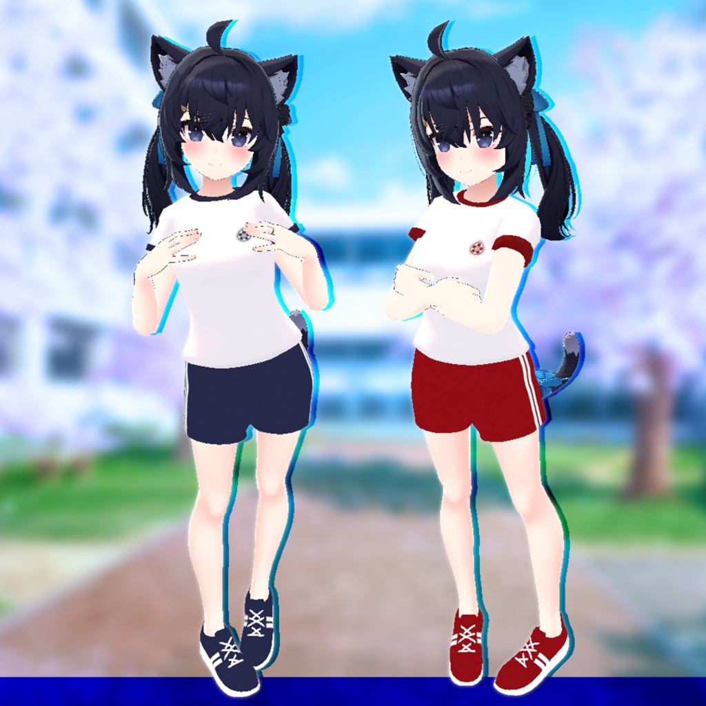 【セフィラ・リアアリス・シアン対応】いつもの体操着★星のスニーカー付