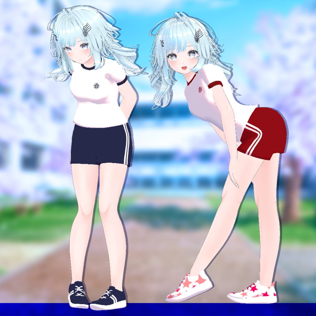 【セラフィナ対応】いつもの体操着|星柄スニーカー付★