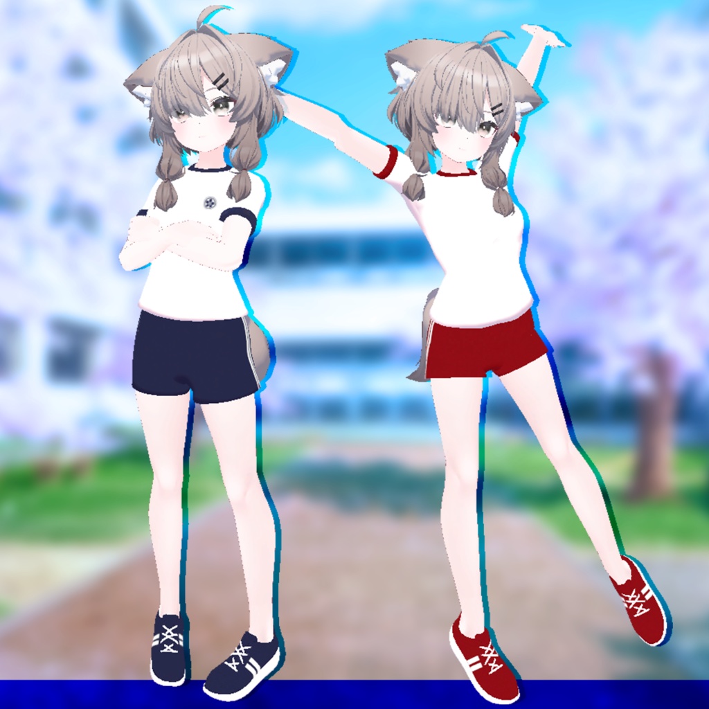 【真冬対応】いつもの体操着★星のスニーカー付