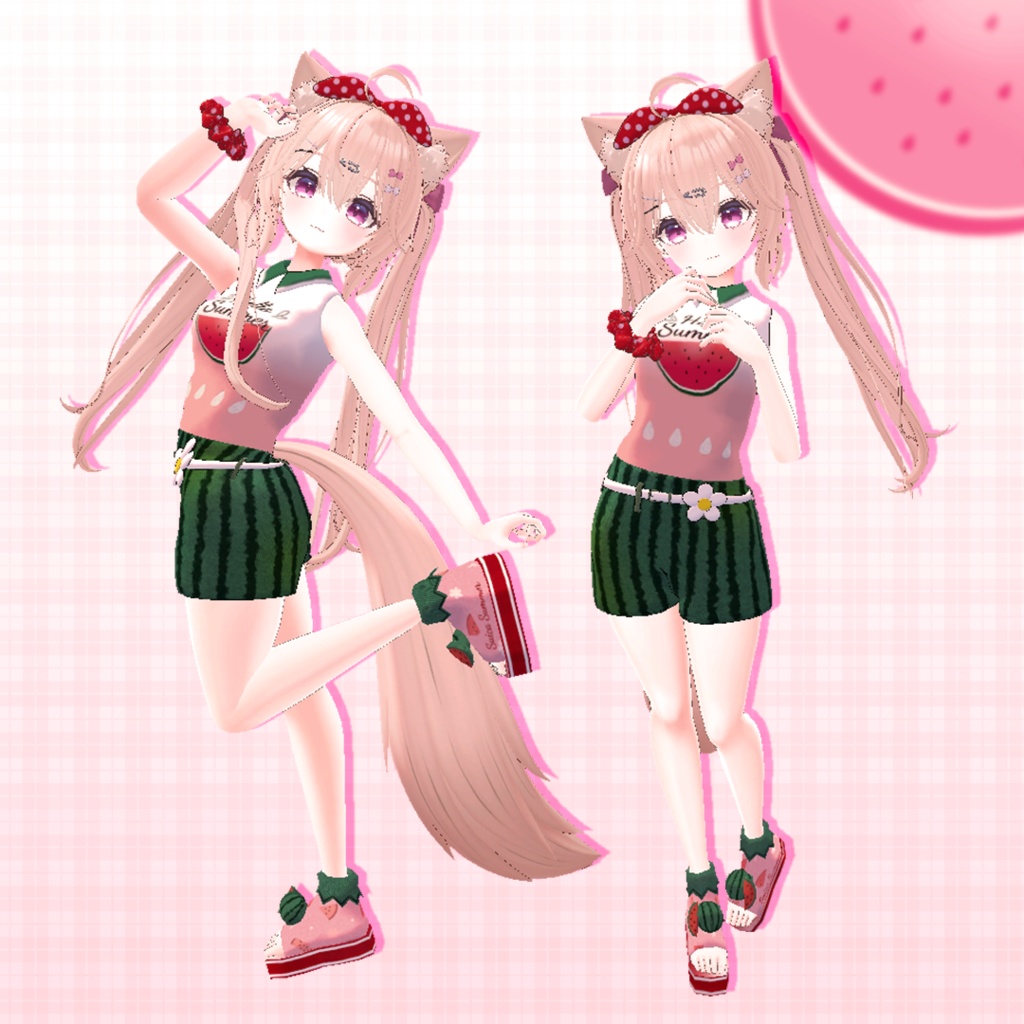 【ヌーヴェル対応】Suica Summer【VRChat想定】