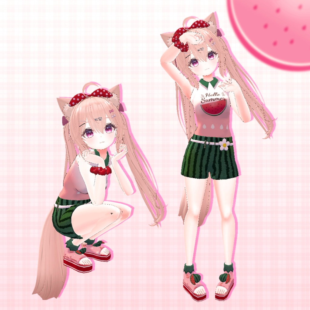 【ヌーヴェル対応】Suica Summer【VRChat想定】