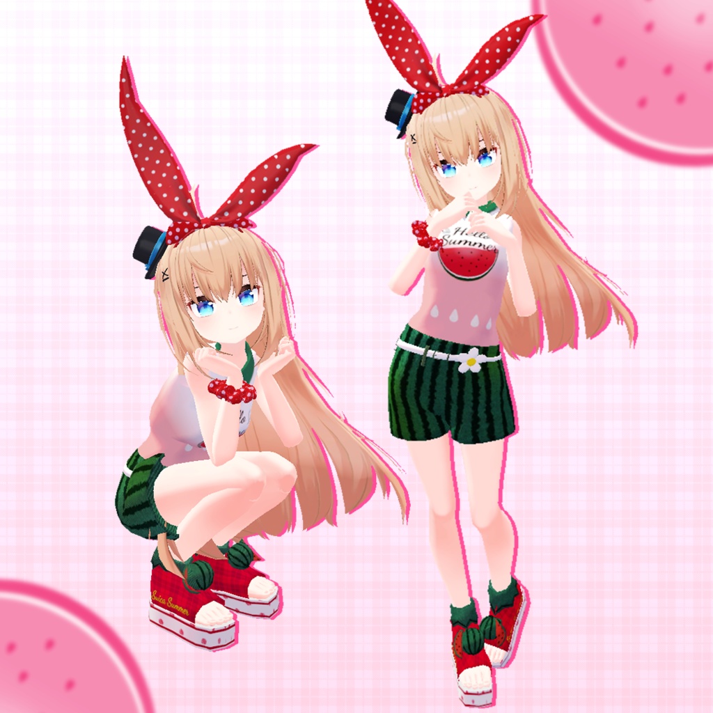 【リアアリス対応】Suica Summer【VRChat想定】