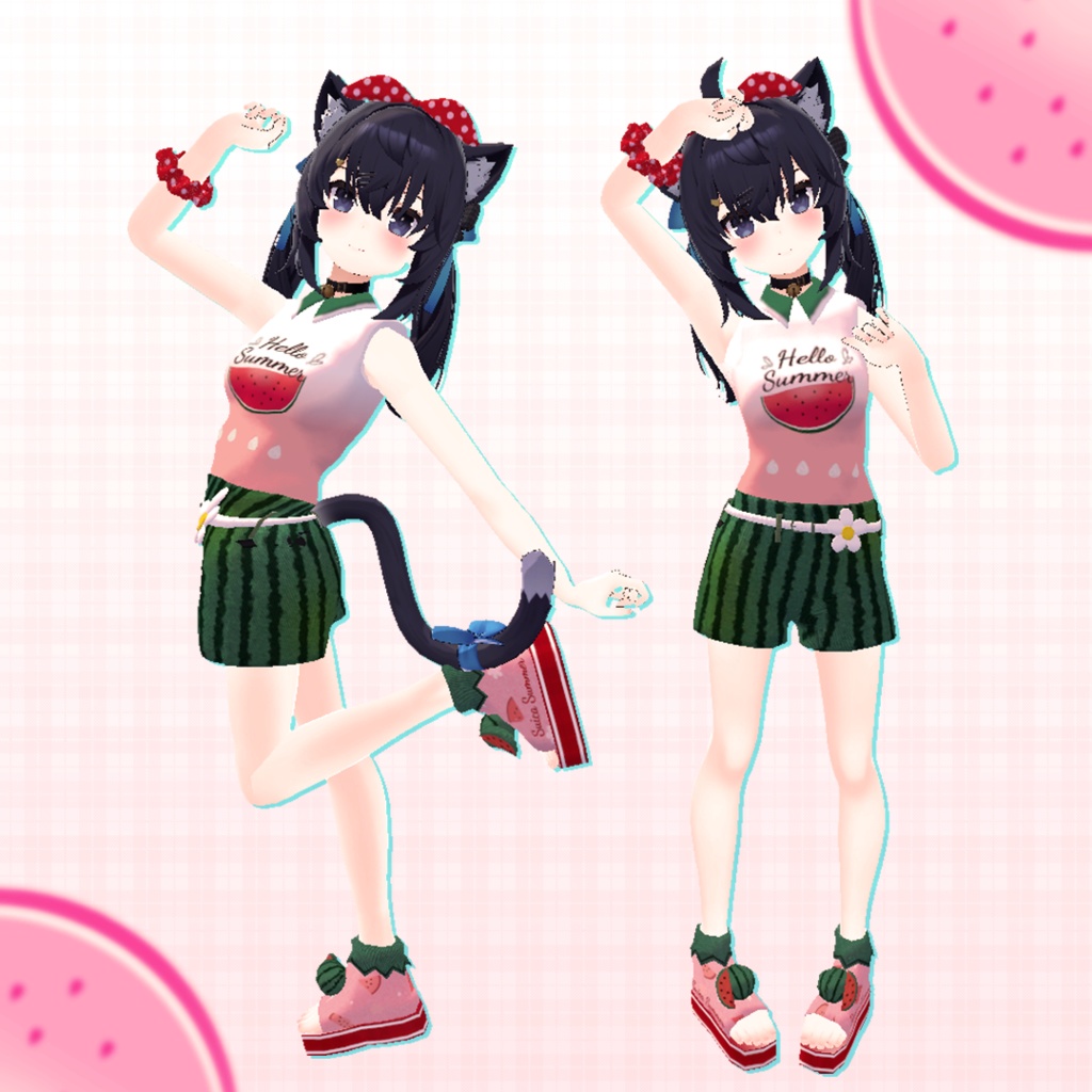 【セフィラ対応】SuicaSummer【physbone対応】