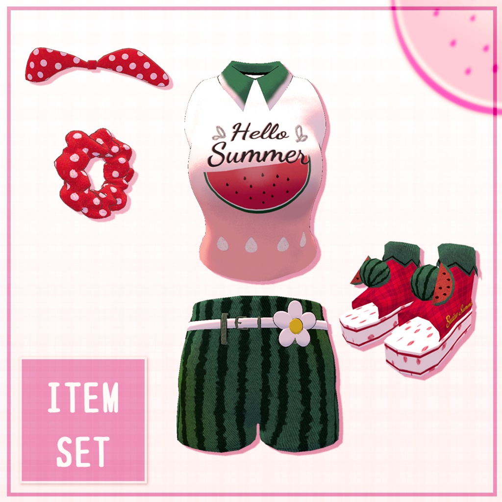 【セフィラ対応】SuicaSummer【physbone対応】