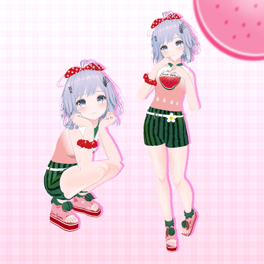 【セラフィナ対応】SuicaSummer【physbone対応】