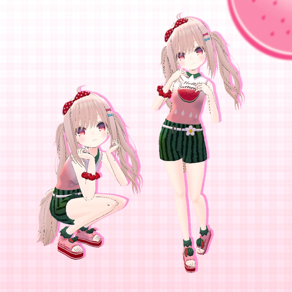 【ファルリア対応】SuicaSummer【physbone対応】