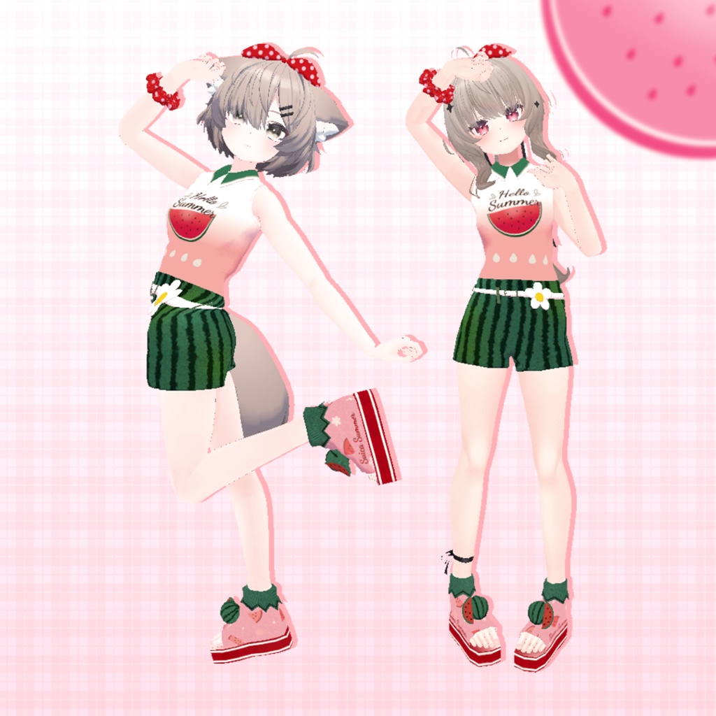 【真冬・シアン対応】SuicaSummer【physbone対応】