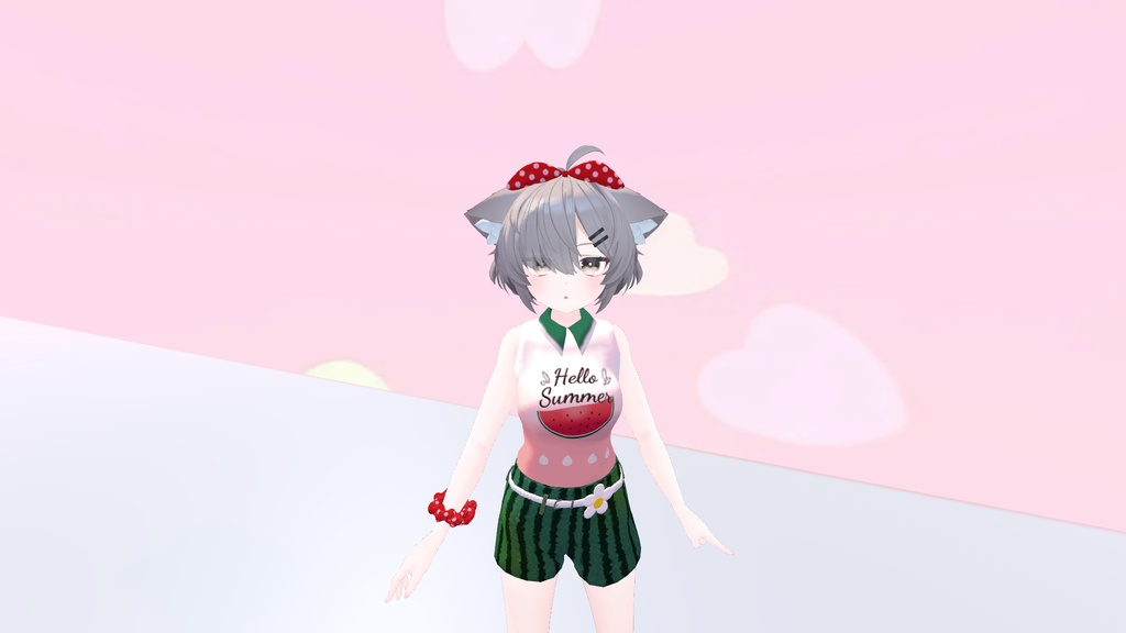 【真冬・シアン対応】SuicaSummer【physbone対応】