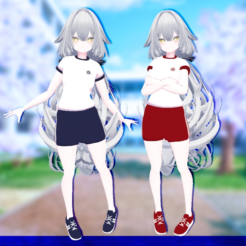 【ルルネ対応】いつもの体操着【星のスニーカー付】