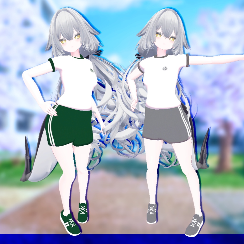 【ルルネ対応】いつもの体操着【星のスニーカー付】