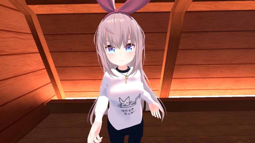 【リアアリス対応】はたらき-たくないスウェット【VRChat想定】