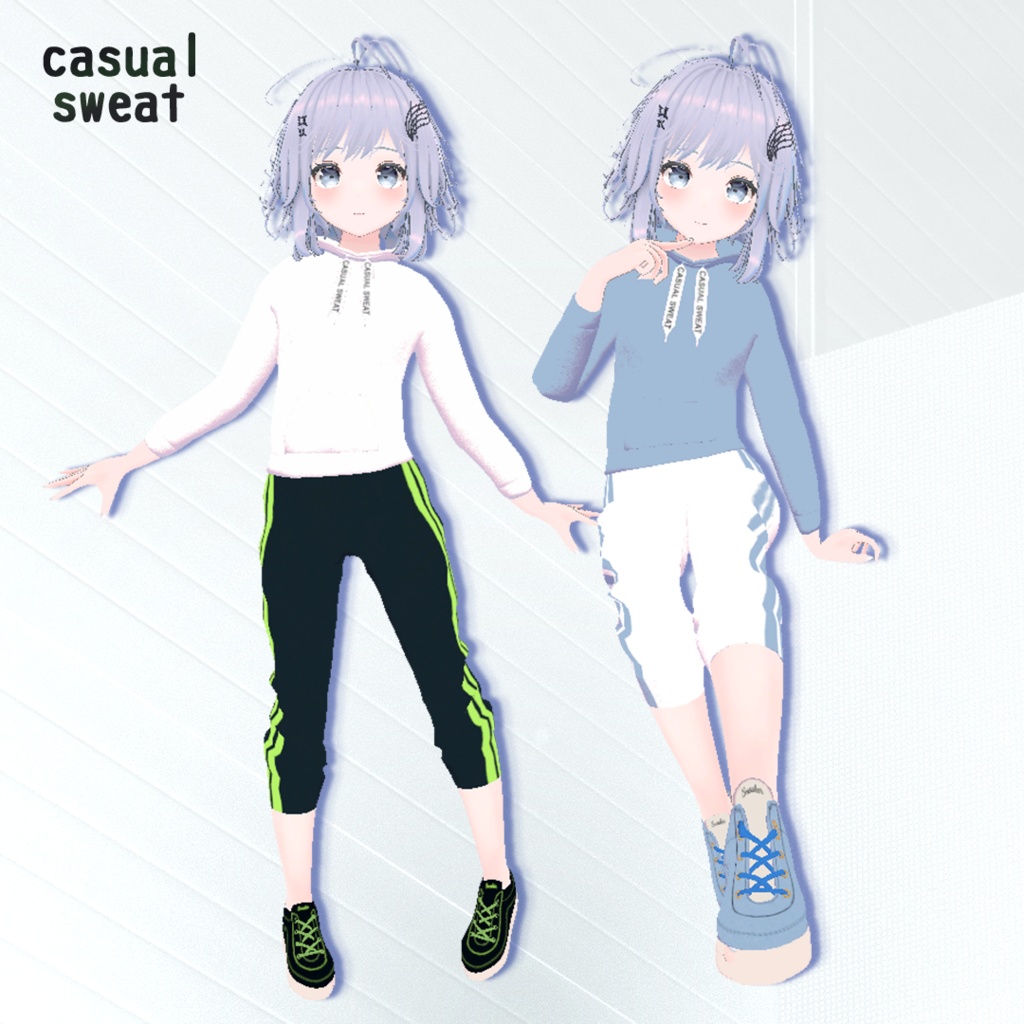 【9アバター対応】Casual-Sweat【physbone対応】