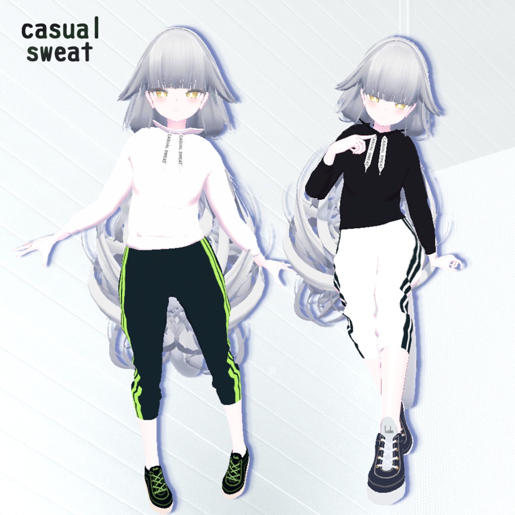 【9アバター対応】Casual-Sweat【physbone対応】