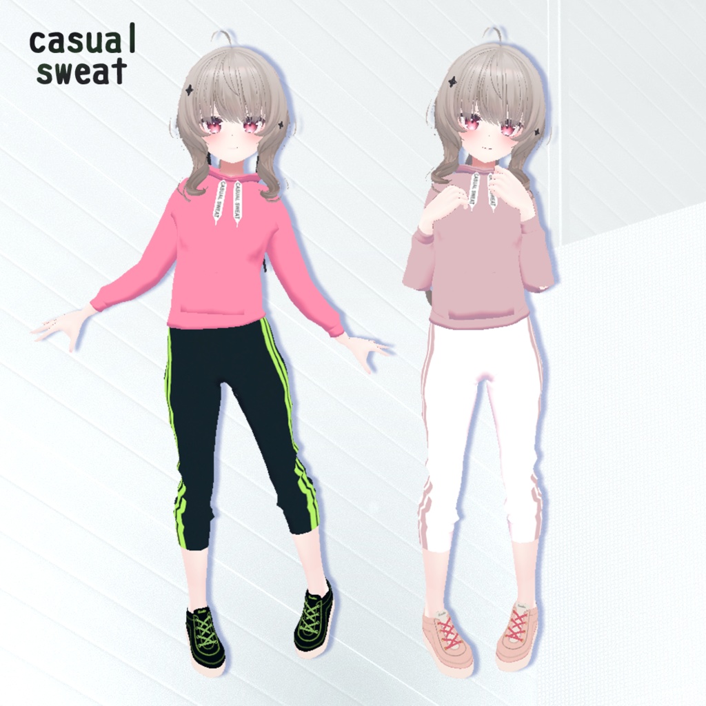 【9アバター対応】Casual-Sweat【physbone対応】