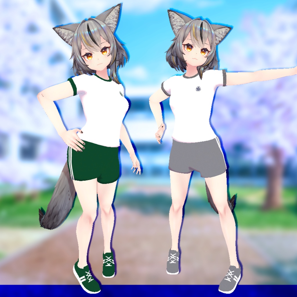 【ミュリシア対応】いつもの体操着【星のスニーカー付】