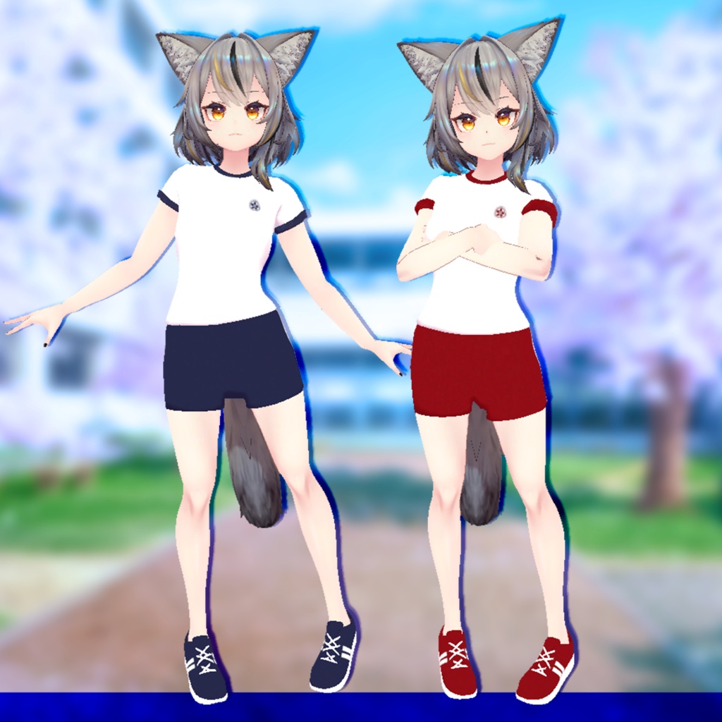 【ミュリシア対応】いつもの体操着【星のスニーカー付】