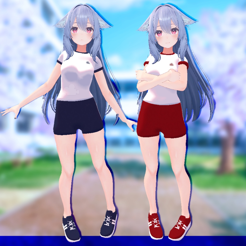 【桔梗対応】いつもの体操着【星のスニーカー付