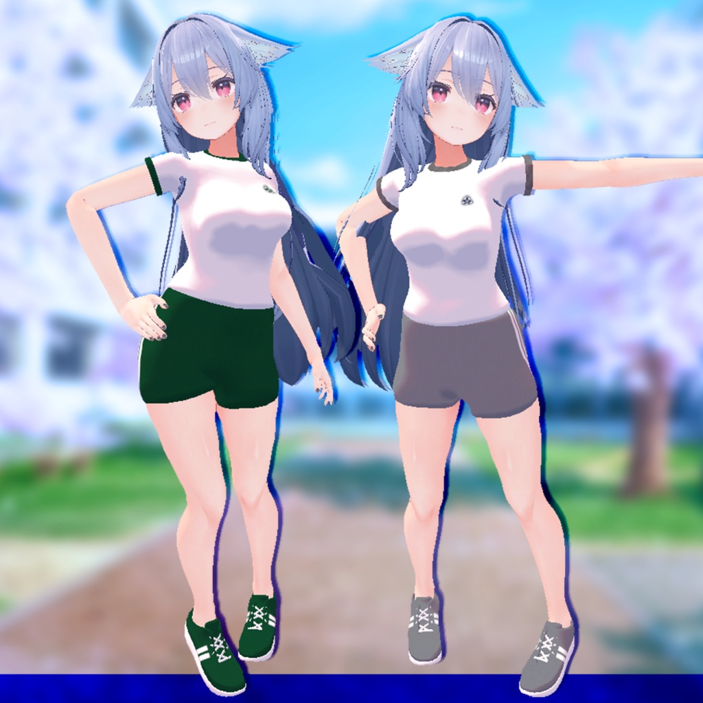 【桔梗対応】いつもの体操着【星のスニーカー付