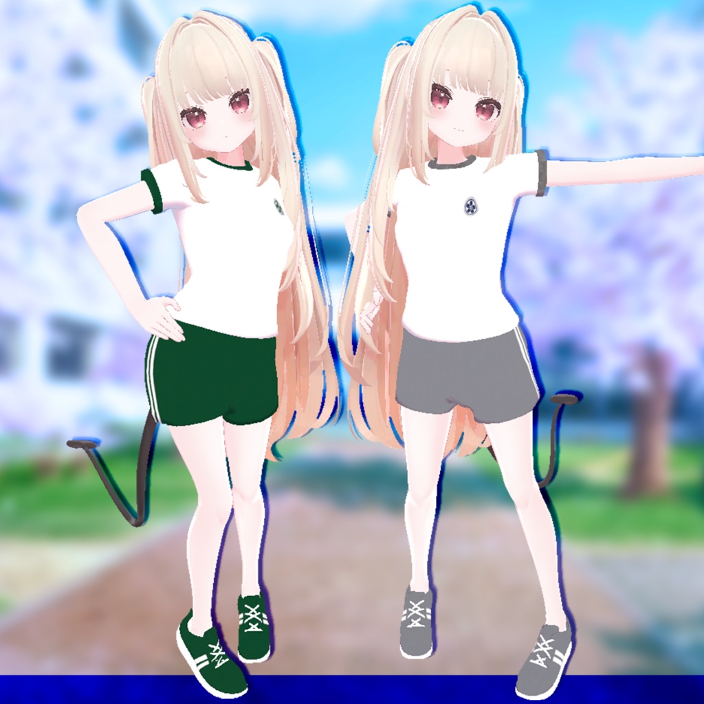 【りりか対応】いつもの体操着【星のスニーカー付】