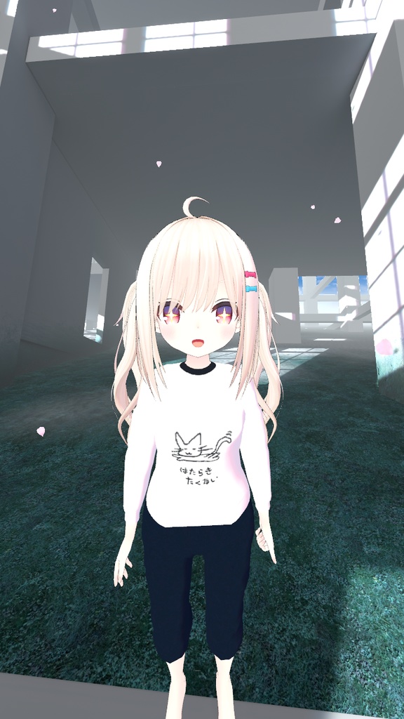 【ファルリア対応】はたらき-たくないスウェット【VRChat想定】