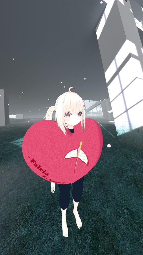 【バレンタインに】ハートにズキュン-着ぐるみ【11アバター対応】