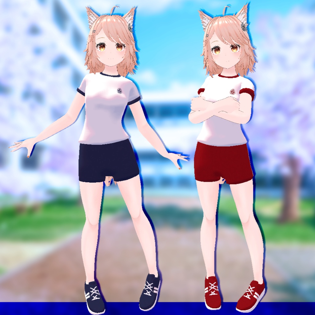 【ミロワール対応】いつもの体操着【星のスニーカー付】