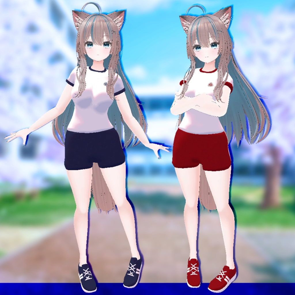 【ニクス対応】いつもの体操着【星のスニーカー付】