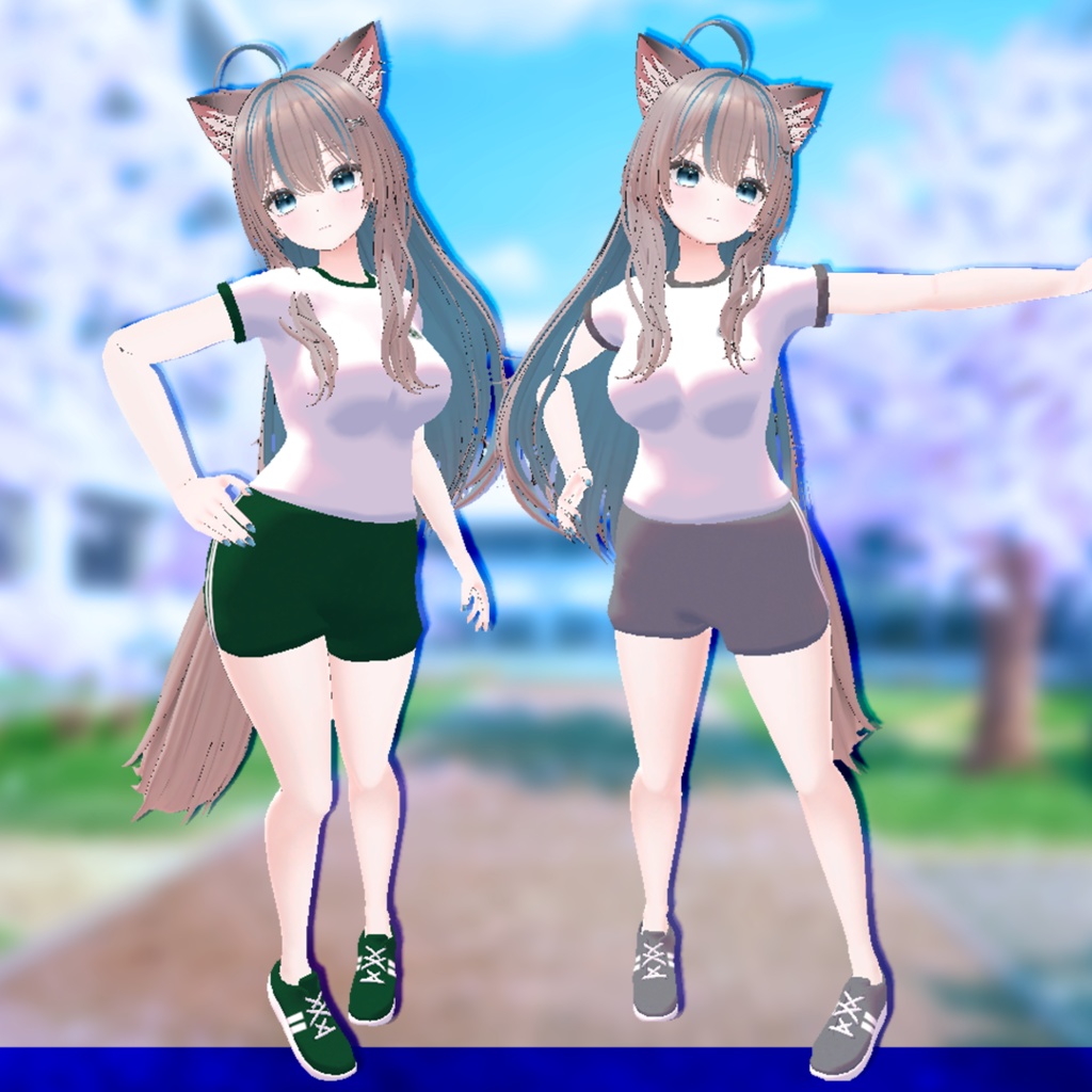 【ニクス対応】いつもの体操着【星のスニーカー付】