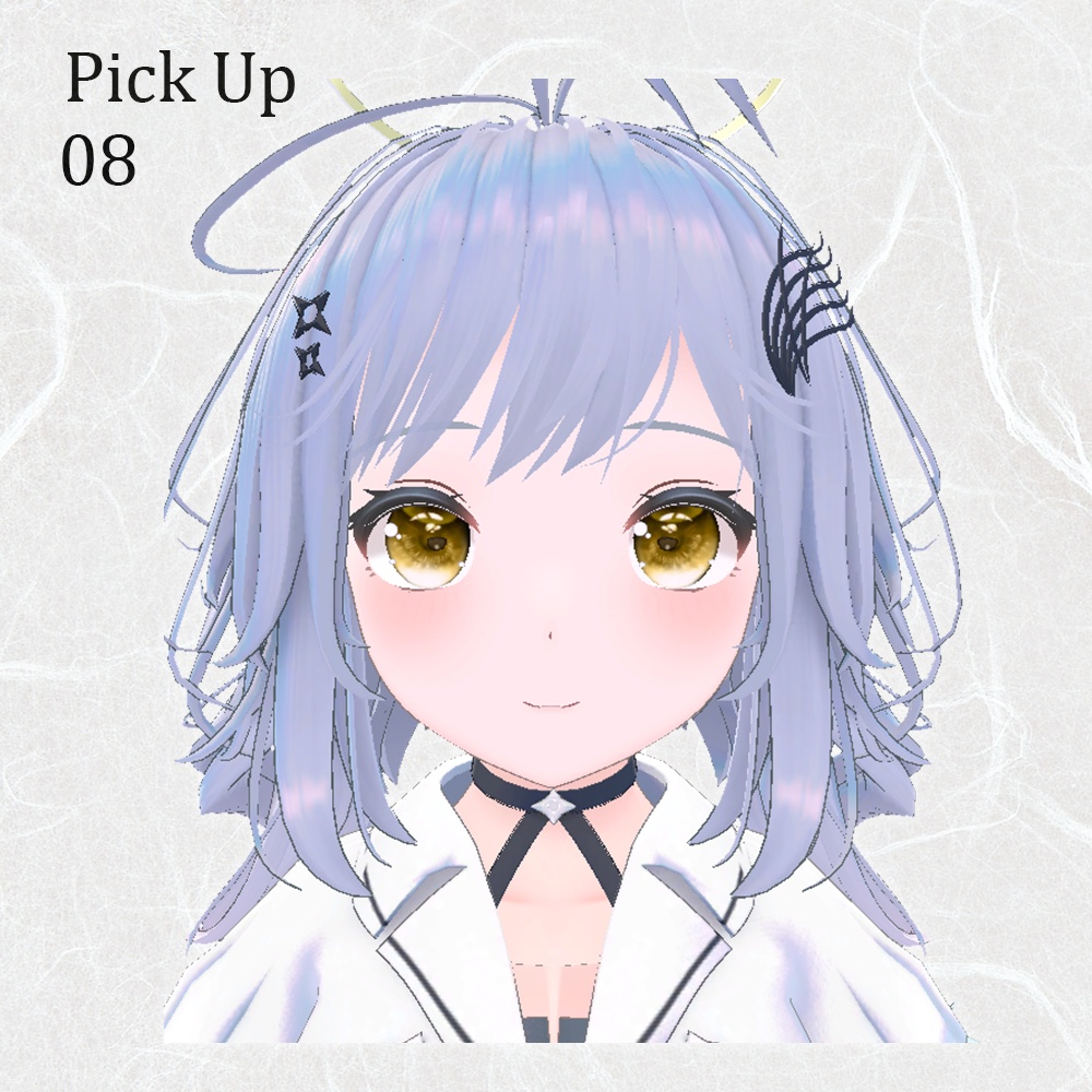 【セラフィナ】アイテクスチャ-Onecolor|エミッションマスク入り