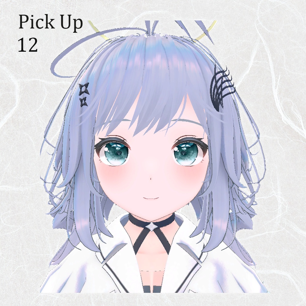 【セラフィナ】アイテクスチャ-Onecolor|エミッションマスク入り