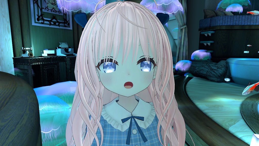 【キラキラ目に】ファルリア - アイテクスチャ|エミッションマスク入り